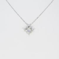 K18WG ダイヤモンドネックレス20％引き