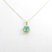 K18YG エメラルドネックレス10％引き