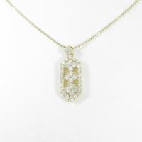 K18YG ダイヤモンドネックレス