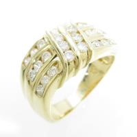 K18YG ダイヤモンドリング20％引き