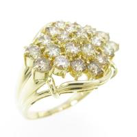 K18YG ダイヤモンドリング