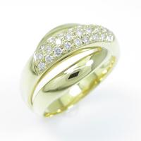 K18YG ダイヤモンドリング