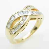 K18YG ダイヤモンドリング20％引き