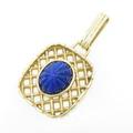 K18YG ラピスラズリペンダント