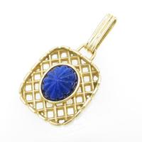 K18YG ラピスラズリペンダント