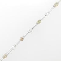 LINE ダイヤモンドブレスレット