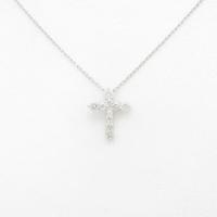 PT クロス ダイヤモンドネックレス