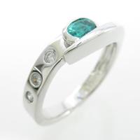 PT パライバトルマリンリング10％引き