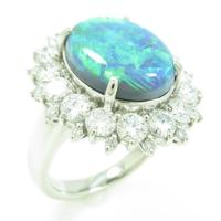 PT ブラックオパールリング