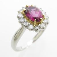 PT／K18YG ガーネットリング20％引き