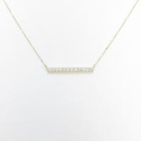 【リメイク】K18YG ダイヤモンドネックレス