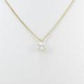 【リメイク】K18YG ダイヤモンドネックレス 0．337ct・H・SI2・GOOD