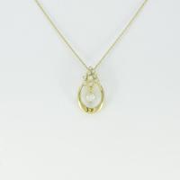 【リメイク】K18YG ダイヤモンドネックレス20％引き