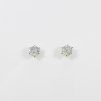 【リメイク】K18YG ダイヤモンドピアス 0．312ct・0．336ct・I・I1・VG30％引き
