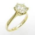 【リメイク】K18YG ダイヤモンドリング 1．746ct・LY・VS2・EXT10％引き