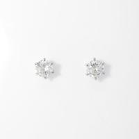 【リメイク】ST／プラチナダイヤモンドピアス 0．402ct・0．403ct・E?F・VS1・VG