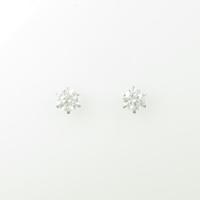 【リメイク】ST／プラチナダイヤモンドピアス 0．504ct・0．506ct・F・SI1?2・VG