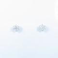 【リメイク】ST／プラチナダイヤモンドピアス 0．614ct・E・SI2・EXT H＆C
