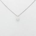 【リメイク】プラチナダイヤモンドネックレス 0．302ct・F・VS2・VERYGOOD