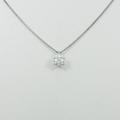 【リメイク】プラチナダイヤモンドネックレス 0．317ct・F・VS1・GOOD30％引き