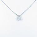 【リメイク】プラチナダイヤモンドネックレス 1．017ct・F・I1・EXT