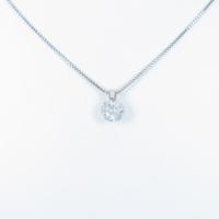 【リメイク】プラチナダイヤモンドネックレス 1．017ct・F・I1・EXT