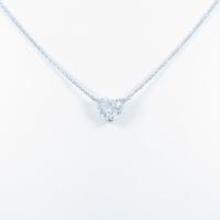 【リメイク】プラチナダイヤモンドネックレス 1．041ct・D・SI1・ハートシェイプ