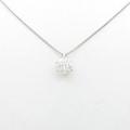 【リメイク】プラチナダイヤモンドネックレス 1．144ct・H・SI2・FAIR