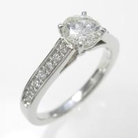 【リメイク】プラチナダイヤモンドリング 0．505ct・I・VS1・VERYGOOD