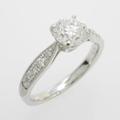 【リメイク】プラチナダイヤモンドリング 1．011ct・E・SI2・GOOD