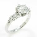 【リメイク】プラチナダイヤモンドリング 1．030ct・E・SI2・VERYGOOD