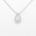 【新品】プラチナダイヤモンドネックレス 0．511ct・F・SI2・VERYGOOD