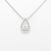 【新品】プラチナダイヤモンドネックレス 0．511ct・F・SI2・VERYGOOD