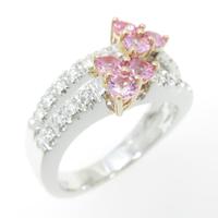 ダミアーニ ピンクサファイヤリング