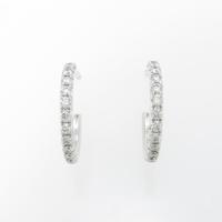 ティファニー メトロ フープ スモール ピアス10％引き