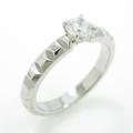 ブシュロン ポワント ディアマン リング 0．23ct・D・VVS2・VERYGOOD