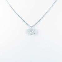 プラチナダイヤモンドネックレス 1．038ct・H・I1・GOOD10％引き