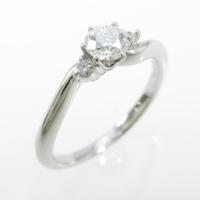 プラチナダイヤモンドリング 0．232ct・D・VVS1・EXT H＆C