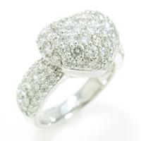 ポンテヴェキオ ハート ダイヤモンドリング