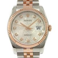 ロレックス 116231G デイトジャスト SSxPG 自動巻