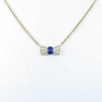 ヴァンクリーフ＆アーペル リボン ラピスラズリネックレス20％引き