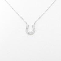 エテ ホースシュー ダイヤモンドネックレス