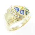 K18YG サファイヤリング