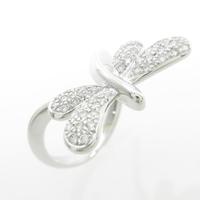 750WG トンボ パヴェ ダイヤモンドリング