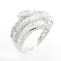 K18WG ダイヤモンドリング