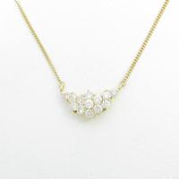 K18YG ダイヤモンドネックレス