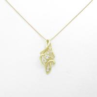 K18YG ダイヤモンドネックレス