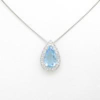 PT アクアマリンネックレス10％引き