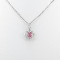 PT パパラチアサファイヤネックレス20％引き