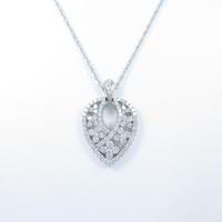 PT リーフ ダイヤモンドネックレス